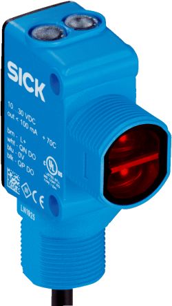 SICK Retroreflective Photoelectric Sensor, Barrel Sensor, 6.5 m Detection Range [HL18B-P3B3BAS21]; 285-1734