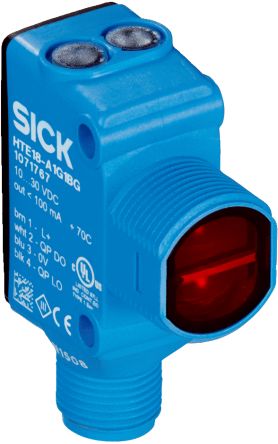 SICK Retroreflective Photoelectric Sensor, Barrel Sensor, 3 m Detection Range [HL18T-P4A3BH]; 285-1752