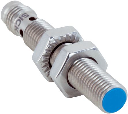 SICK Inductive Threaded Barrel Proximity Sensor, M8, 2 mm Detection, 10 → 30 V dc [IMB08-02BPSVT0SX01]; 285-1919