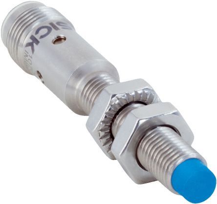 SICK Inductive Threaded Barrel Proximity Sensor, M8, 4 mm Detection, 10 → 30 V dc [IMB08-04NNSVC0S]; 285-1920