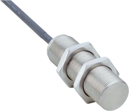 SICK Inductive Threaded Barrel Proximity Sensor, M18, 8 mm Detection, 10 → 30 V dc [IMI18-08BPSNU2S]; 285-1980