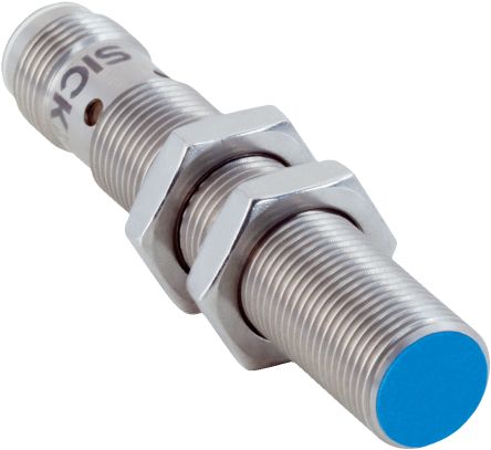SICK Inductive Threaded Barrel Proximity Sensor, M12, 4 mm Detection, 7.2 → 60 V dc [IMS12-04BPSVC0S]; 285-1990