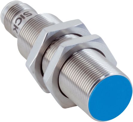 SICK Inductive Threaded Barrel Proximity Sensor, M18, 8 mm Detection, 7.2 → 60 V dc [IMS18-08BPSVC0S]; 285-1996