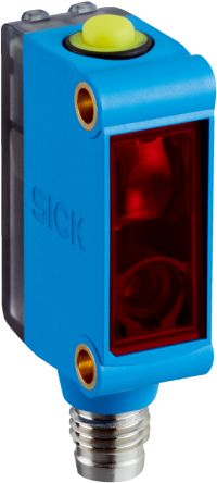 SICK Contrast Sensors 50 mm, Laser Red, PNP, 35 mA, 10 → 30 V dc, IP67 [KTM-LP22181P]; 285-2025