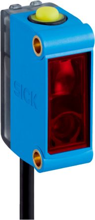 SICK Contrast Sensors 50 mm, Laser Red, PNP, 35 mA, 10 → 30 V dc, IP67 [KTM-LP22182P]; 285-2026