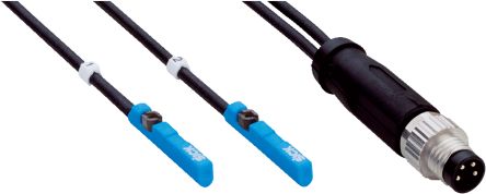 SICK T-slot Pneumatic Cylinder Sensor, IP68, 10 → 30V dc, PNP Operation, MZC1, with LED indicator [MZC1-2V2PS-KRTS15]; 285-2087