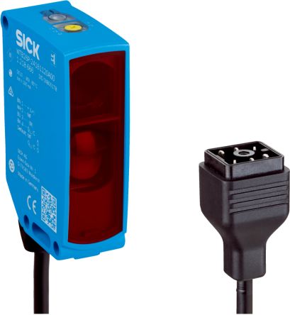 SICK Retroreflective Photoelectric Sensor, Rectangular Sensor, 18 m Detection Range [WLA26P-39721102ZZZ]; 285-2404