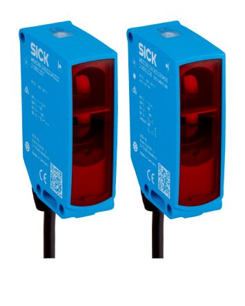 SICK Through Beam Photoelectric Sensor, Rectangular Sensor, 60 m Detection Range IO-LINK [WSE26I-1H162100A00]; 285-2434