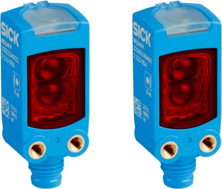 SICK Through Beam Photoelectric Sensor, Rectangular Sensor, 10 m Detection Range [WSE4FP-21311100ZZZ]; 285-2438
