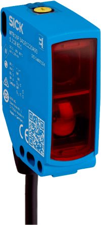 SICK IO-LINK Photoelectric Sensor, Rectangular Sensor, 1500 mm Detection Range IO-LINK [WTB16I-1H162120A00]; 285-2479
