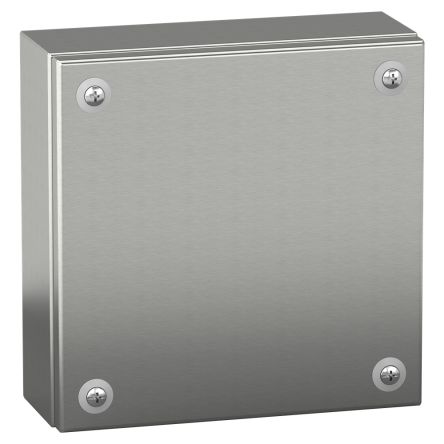 Schneider Electric PanelSeT SBX Series Stainless Steel Wall Box, IP66, 300 mm x 300 mm x 120mm [NSYSBX303012]; 285-3122