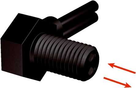 SICK Plastic Fibre Optic Sensor 650 mm, 660 mm [LL3-DV07]; 285-4009