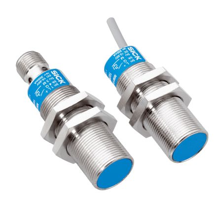 SICK Cylindrical Magnetic Proximity Sensor, 200mA [MM18-00APS-ZUA]; 285-4158