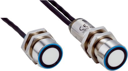 SICK Ultrasonic Threaded Barrel Proximity Sensor, M18, 30 mm Detection, NPN, 20 → 30 V [UD18-22DC241]; 285-4406