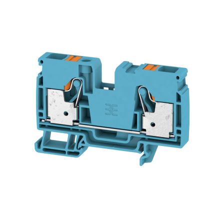 Weidmüller A2C Series Blue, 10mm², 1-Level, Push In Termination, ATEX, IECEx [2490370000]; 285-5172