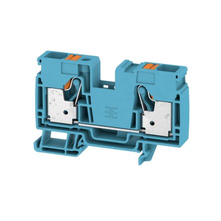 Weidmüller A2C Series Blue, 6mm², 1-Level, Push In Termination, ATEX, IECEx [2494100000]; 285-5174