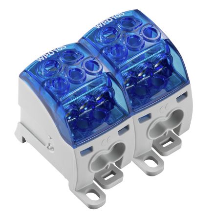 Weidmüller WPD Series Blue, 1-Level, Screw Termination, ATEX, IECEx [2519470000]; 285-5192