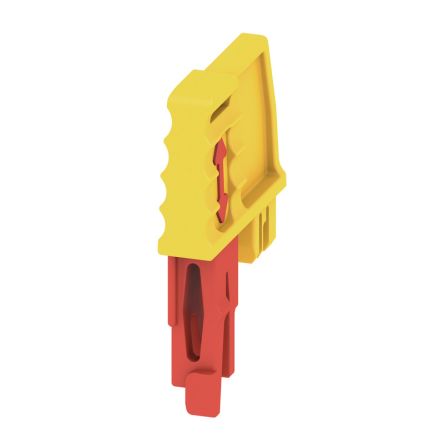 Weidmüller, LL TTB 6/2 CM YL Locking Lever for use with  for use with Terminal Blocks [2710400000]; 285-5266