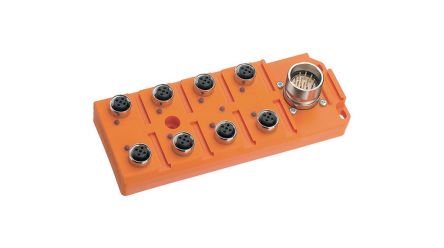 Lumberg Automation 111 Series Sensor Box, M12, 8 way, 8 port [11130]; 285-5323