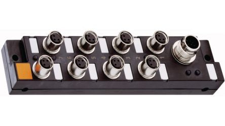 Lumberg Automation 653 Series Sensor Box, M8, 3 way, 8 port [65347]; 285-5337