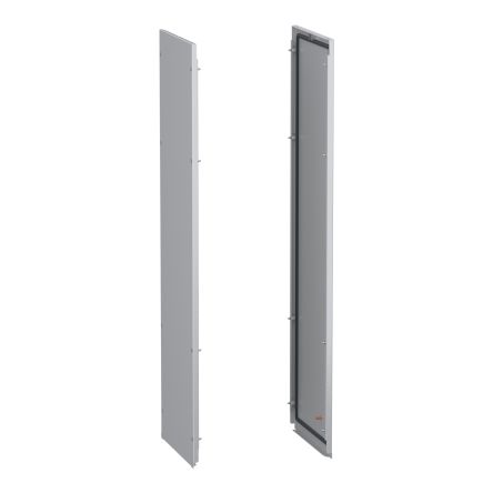 Schneider Electric PanelSeT SFN Accessoires Series RAL 7035 Grey Steel Side Panel, 1200mm H, 400mm W, for Use with [NSY2SPN124]; 285-5346