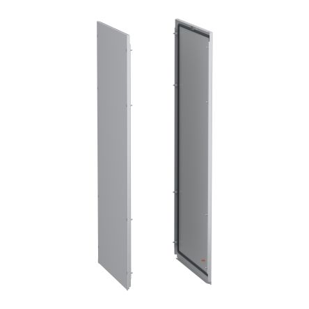 Schneider Electric PanelSeT SFN Accessoires Series RAL 7035 Grey Steel Side Panel, 1200mm H, 600mm W, for Use with [NSY2SPN126]; 285-5348