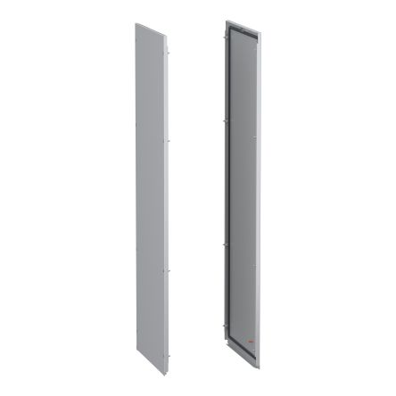 Schneider Electric PanelSeT SFN Accessoires Series RAL 7035 Grey Steel Side Panel, 1400mm H, 500mm W, for Use with [NSY2SPN145]; 285-5351