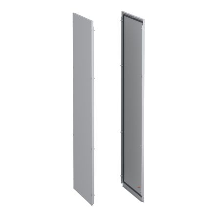 Schneider Electric PanelSeT SFN Accessoires Series RAL 7035 Grey Steel Side Panel, 1400mm H, 600mm W, for Use with [NSY2SPN146]; 285-5352