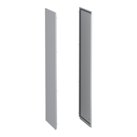 Schneider Electric PanelSeT SFN Accessoires Series RAL 7035 Grey Steel Side Panel, 1600mm H, 600mm W, for Use with [NSY2SPN166]; 285-5356