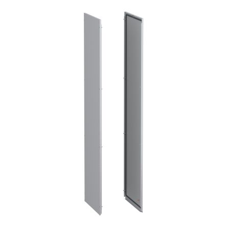 Schneider Electric PanelSeT SFN Accessoires Series RAL 7035 Grey Steel Side Panel, 1800mm H, 600mm W, for Use with [NSY2SPN186]; 285-5360