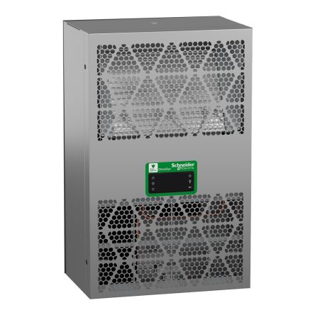 Schneider Electric ClimaSys Series Enclosure Cooling Unit, 650W, 230V ac, 117 m³/h, 166 m³/h, 190 x 290 x 460mm [NSYCUX600DG]; 285-5477