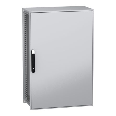 Schneider Electric PanelSeT SFN Series Galvanised Steel Single-Door-Door Floor Standing Enclosure, Plain Door Door, [NSYSFN12840]; 285-5482