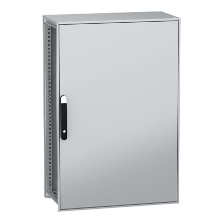 Schneider Electric PanelSeT SFN Series Galvanised Steel Single-Door-Door Floor Standing Enclosure, Plain Door Door, [NSYSFN12840P]; 285-5483