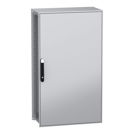 Schneider Electric PanelSeT SFN Series Galvanised Steel Single-Door-Door Floor Standing Enclosure, Plain Door Door, [NSYSFN14840]; 285-5488