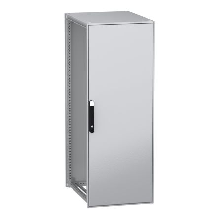 Schneider Electric PanelSeT SFN Series Galvanised Steel Single-Door-Door Floor Standing Enclosure, Plain Door Door, [NSYSFN16680]; 285-5493