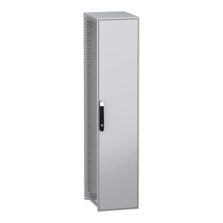 Schneider Electric PanelSeT SFN Series Galvanised Steel Single-Door-Door Floor Standing Enclosure, Plain Door Door, [NSYSFN18450]; 285-5516