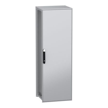 Schneider Electric PanelSeT SFN Series Galvanised Steel Single-Door-Door Floor Standing Enclosure, Plain Door Door, [NSYSFN18650]; 285-5522