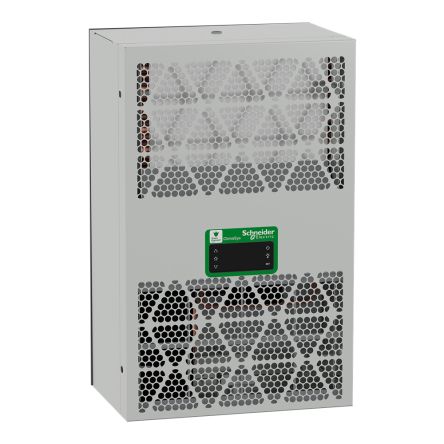 Schneider Electric ClimaSys Series Enclosure Cooling Unit, 350W, 230V ac, 117 m³/h, 166 m³/h, 190 x 290 x 460mm [NSYCU350DG]; 285-5711