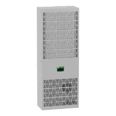 Schneider Electric ClimaSys Series Enclosure Cooling Unit, 3200W, 400/460V ac, 1200 m³/h, 1400 m³/h, 250 x 490 x 1300mm [NSYCU3K23P4DG]; 285-5712