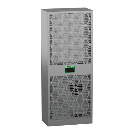 Schneider Electric ClimaSys Series Enclosure Cooling Unit, 2000W, 400/460V ac, 850 m³/h, 1200 m³/h, 225 x 405 x 1000mm [NSYCUX2K3P4DG]; 285-5721