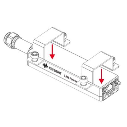 Keysight Technologies, U203 Series Bracket for Use with Keysight 204xx Series TVAC LAN Sensors [U2036A]; 285-5784