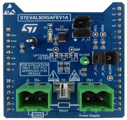 STMicroelectronics Evaluation Board Evaluation Board for TSC1641 for TSC1641 [STEVAL-DIGAFEV1]; 285-5904