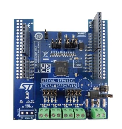 STMicroelectronics Industrial Digital Output Expansion Board Development kit for ISO808-1 for STM32 Nucleo [STEVAL-IFP047V1]; 285-5907