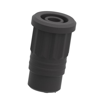 Electro PJP Black Female Banana Socket, 4 mm Connector, Press Fit Termination, 36A, 1kV, Nickel Plating [3293-N]; 285-5979