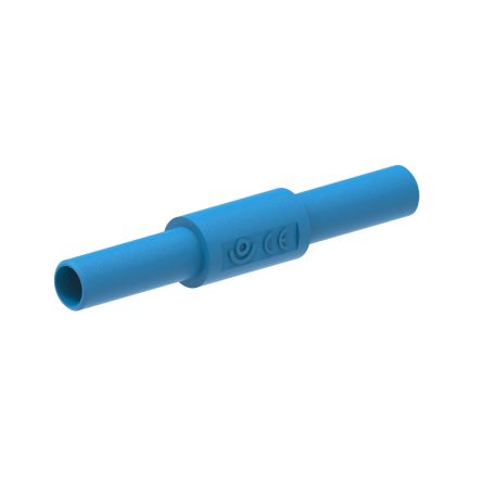 Electro PJP Blue, Female to Female Banana adapter and Nickel Plated [3310-IEC-BL]; 285-5986