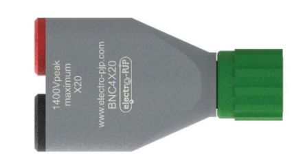 Electro PJP BNC4X Series Male to Female BNC Connector, Socket Termination, Straight Body [BNC4X20]; 285-5995