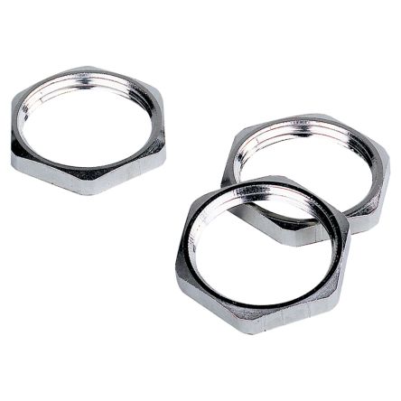 Lapp Metal Brass Cable Gland Locknut, M6 Thread [52102998]; 285-6082