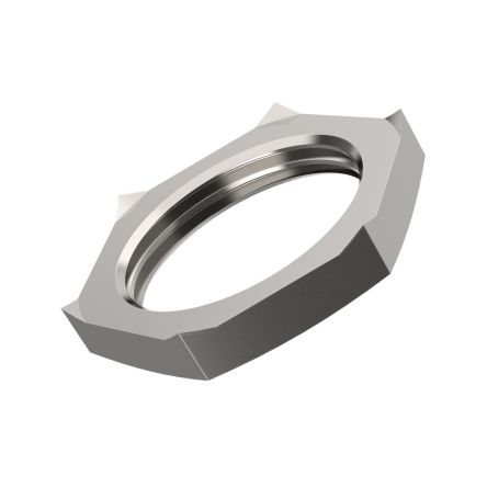 Lapp Metal Brass Cable Gland Locknut, M63 Thread [52103370]; 285-6083
