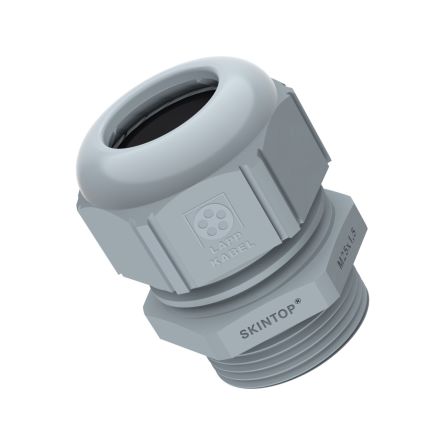 Lapp 5301 Series Grey Polyamide Cable Gland, M25 Thread, IP68, IP69 [53017040]; 285-6089