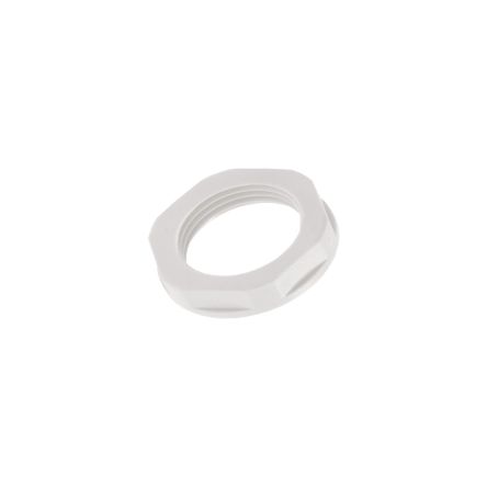 Lapp Light Grey Polyamide Cable Gland Locknut, M40 Thread [53119250]; 285-6115